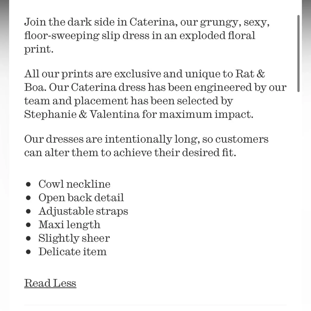 NWT Rat&Boa Catarina Size Small - Picture 3 of 4